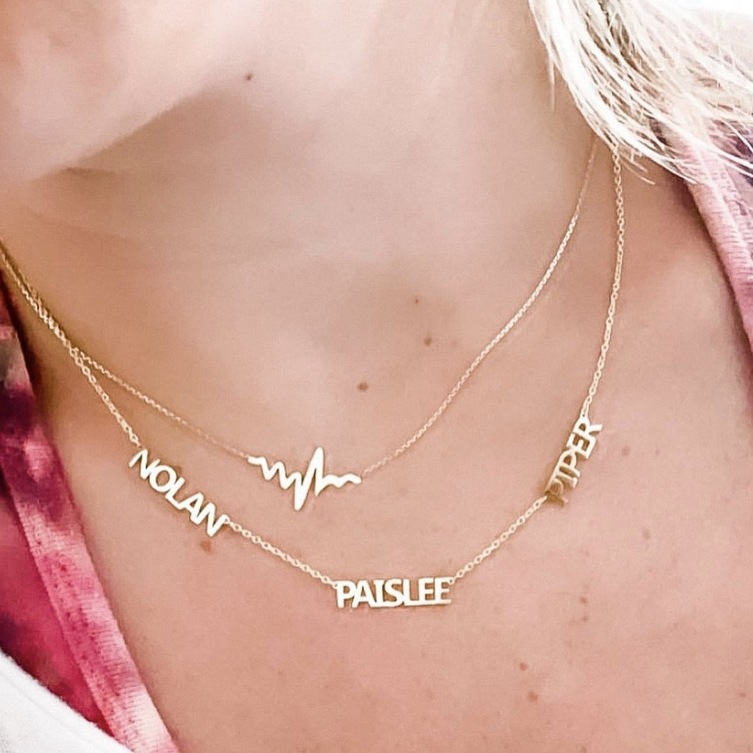 Custom My Mantra/Name Necklaces - Wholesale necklace The Sis Kiss