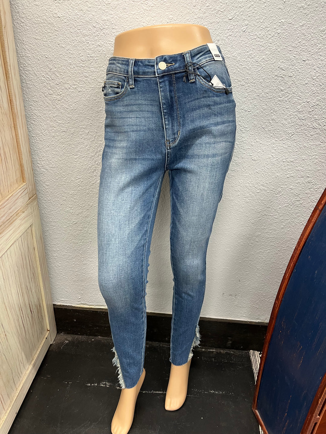 Medium Blue Skinny Fit Jeans JB88459